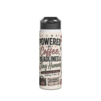 Caffeine-Fueled Blue Collar Mom Stainless Steel Water Bottle — “Powered by Caffeine, Deadlines & Tiny Humans”