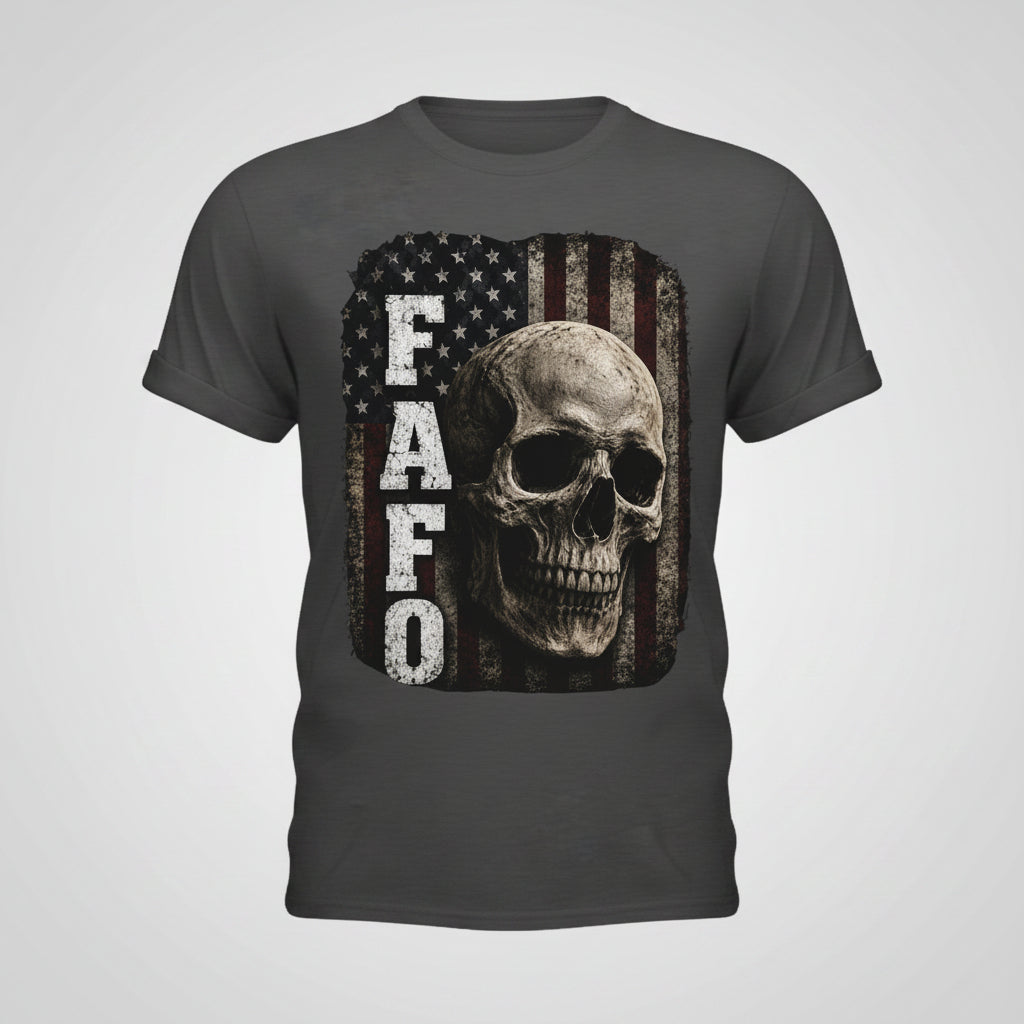 F.A.F.O. Skull Flag Tee – Find Out by Crazy Days Outdoors