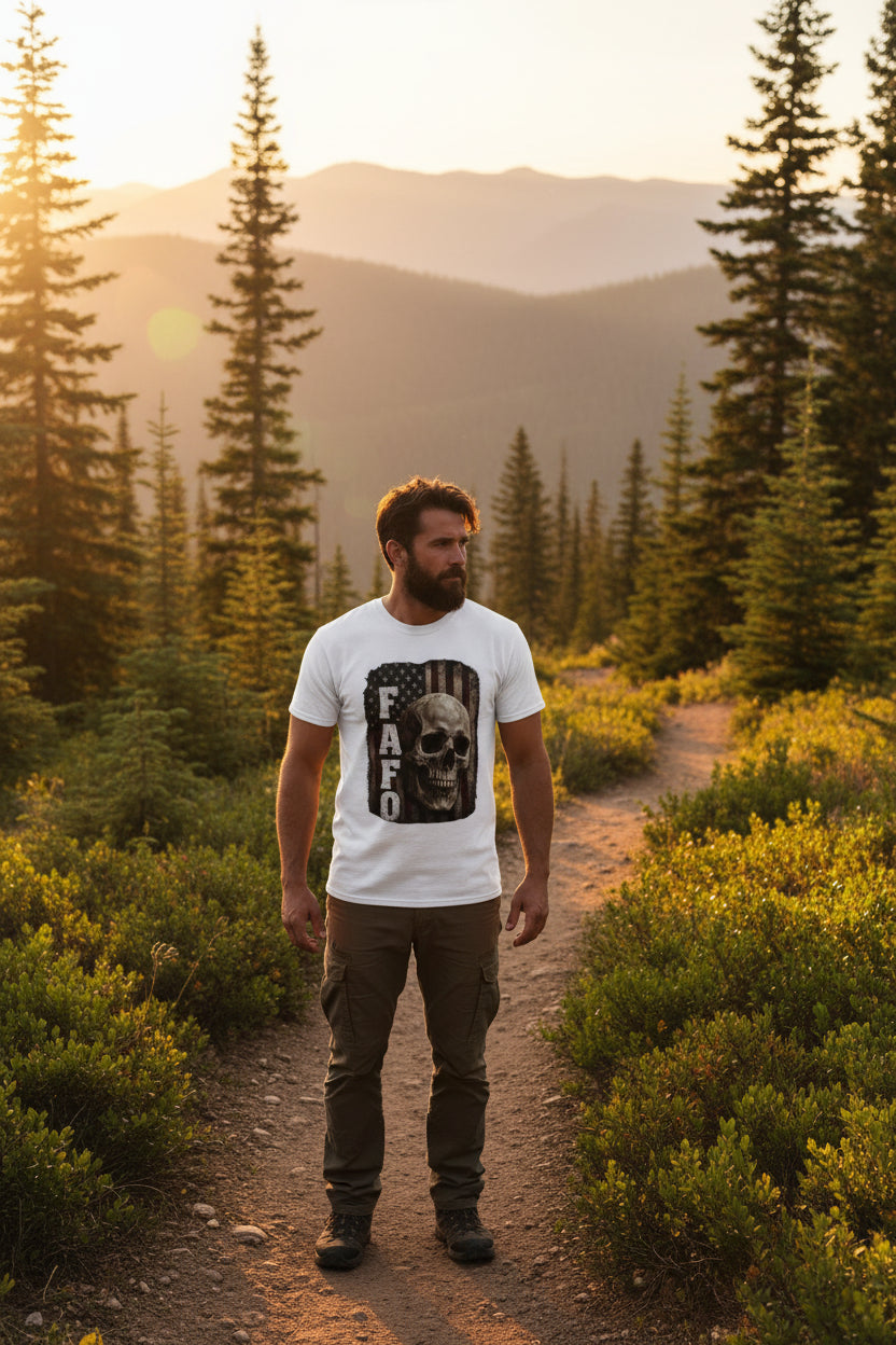 F.A.F.O. Skull Flag Tee – Find Out by Crazy Days Outdoors