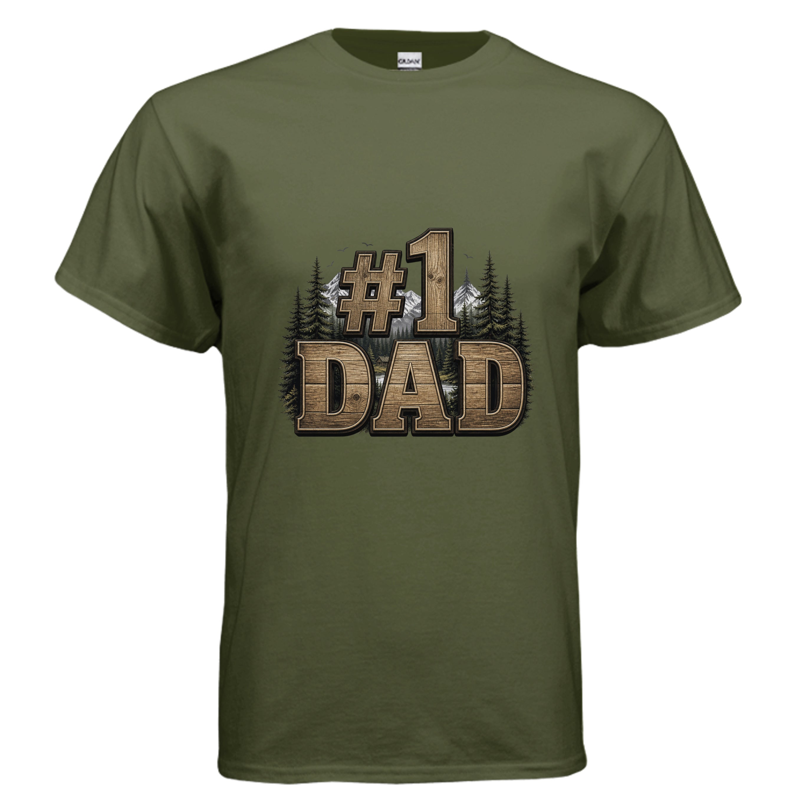 No 1 Dad by Crazy Days Outdoors