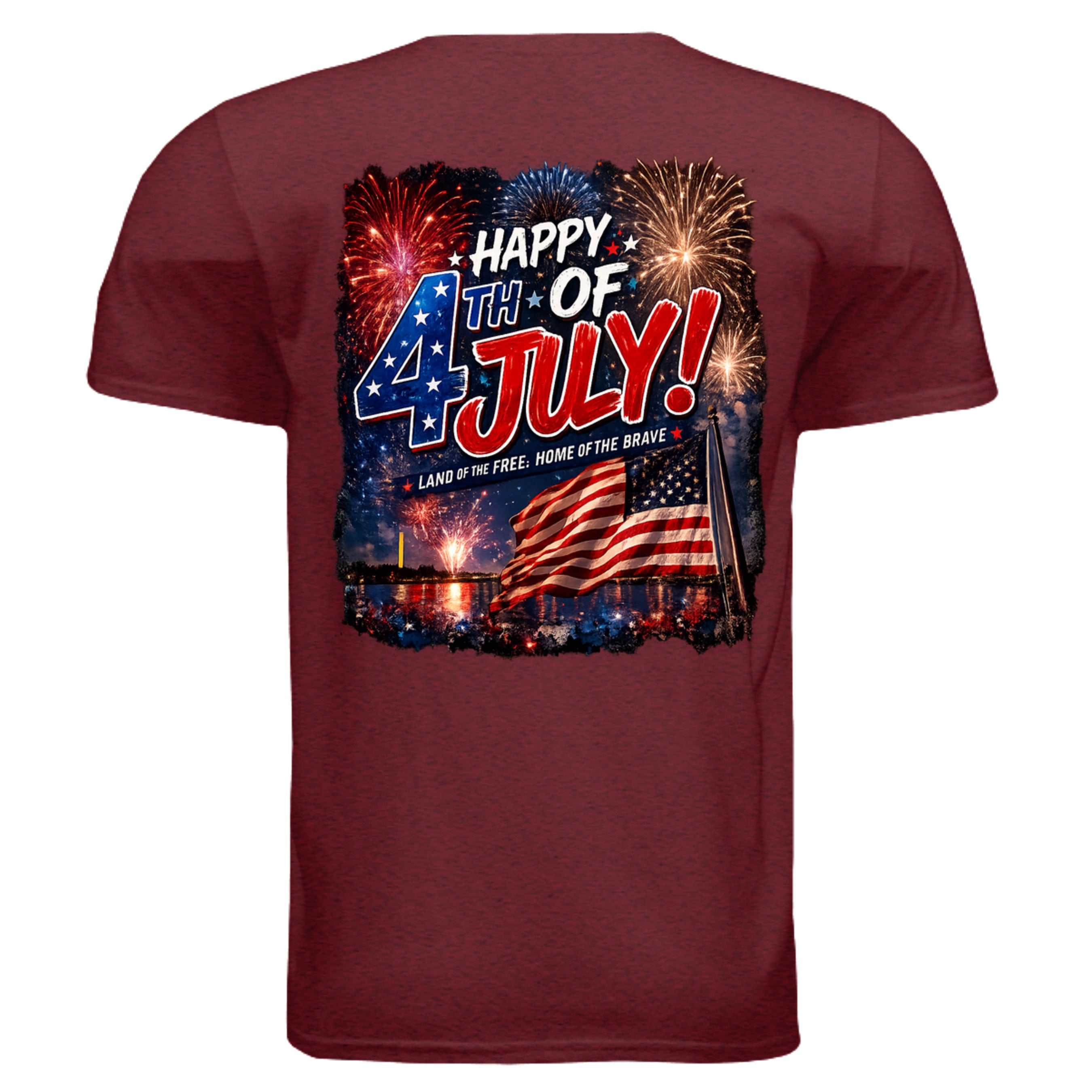 4th of July Fireworks – Limited Edition Patriot Tee by Crazy Days Outdoors