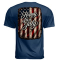 4th of July Freedom Run – Performance Cooling Tee by Crazy Days Outdoors