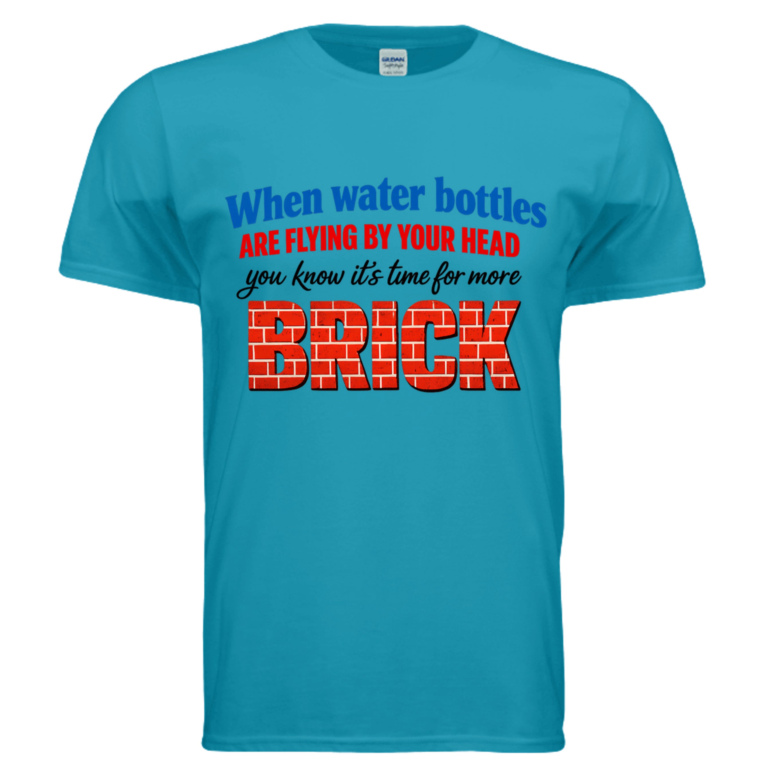 Brick construction funny by Crazy Days Outdoors