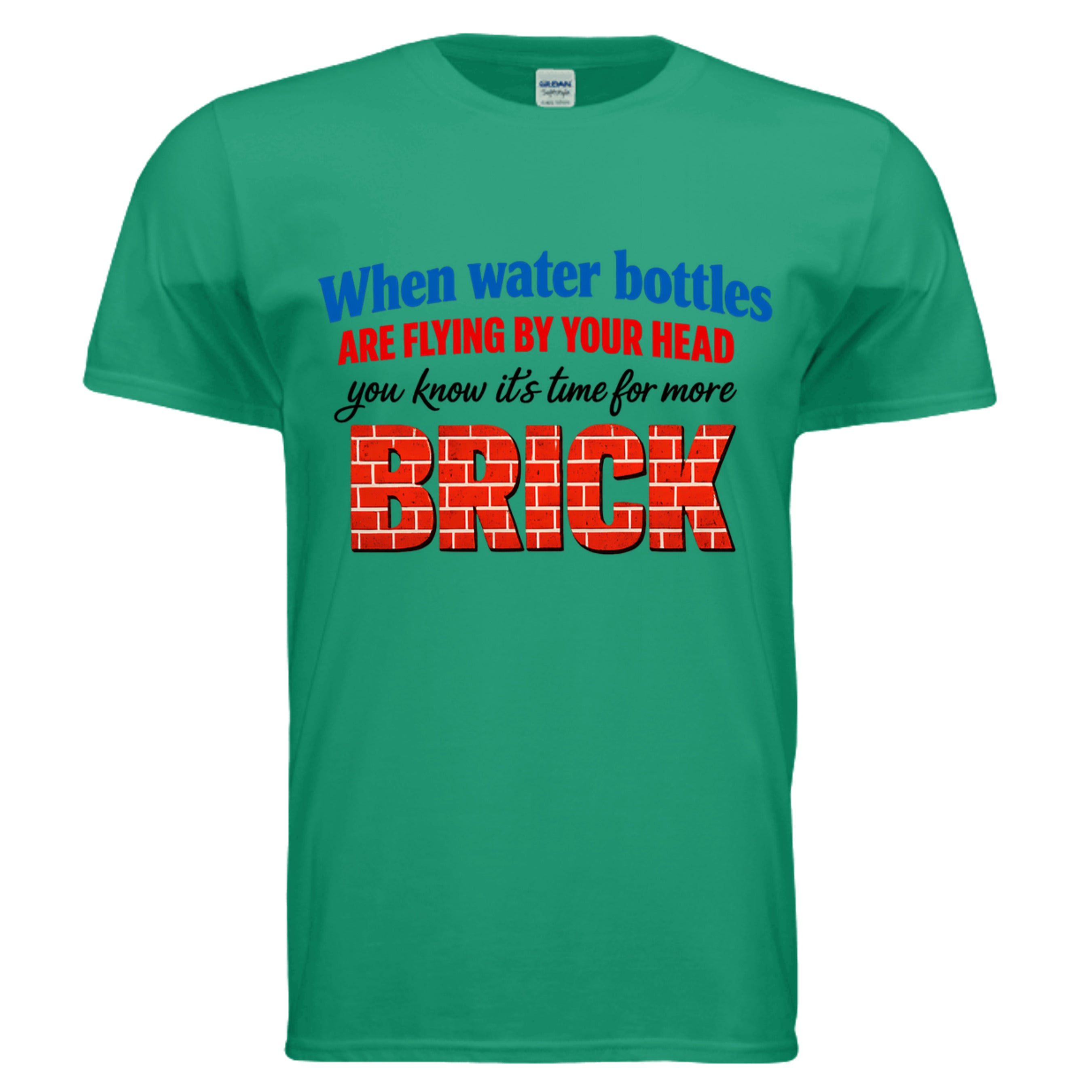 Brick construction funny by Crazy Days Outdoors