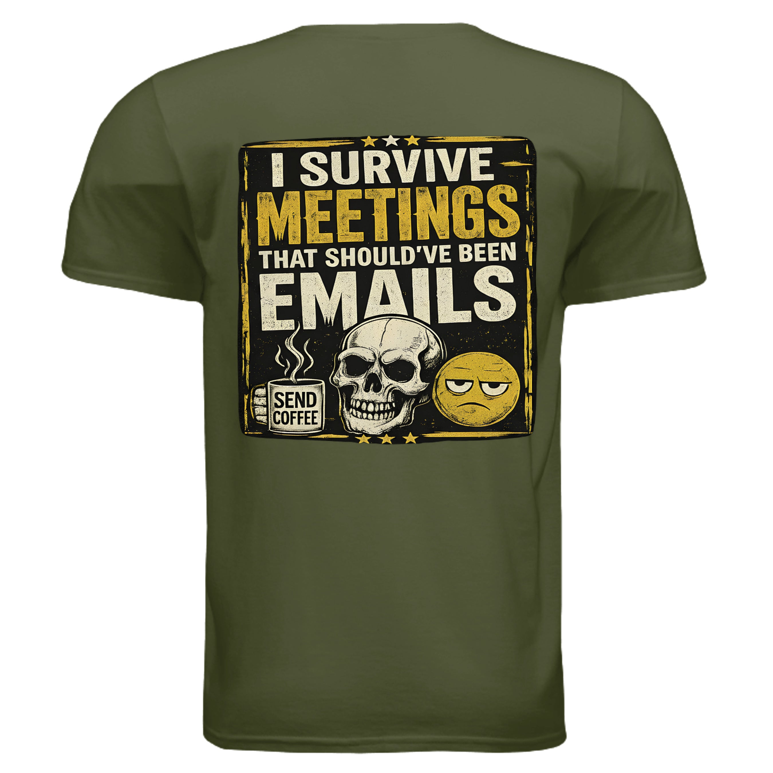 MILITARY GREEN - G640 - BACK