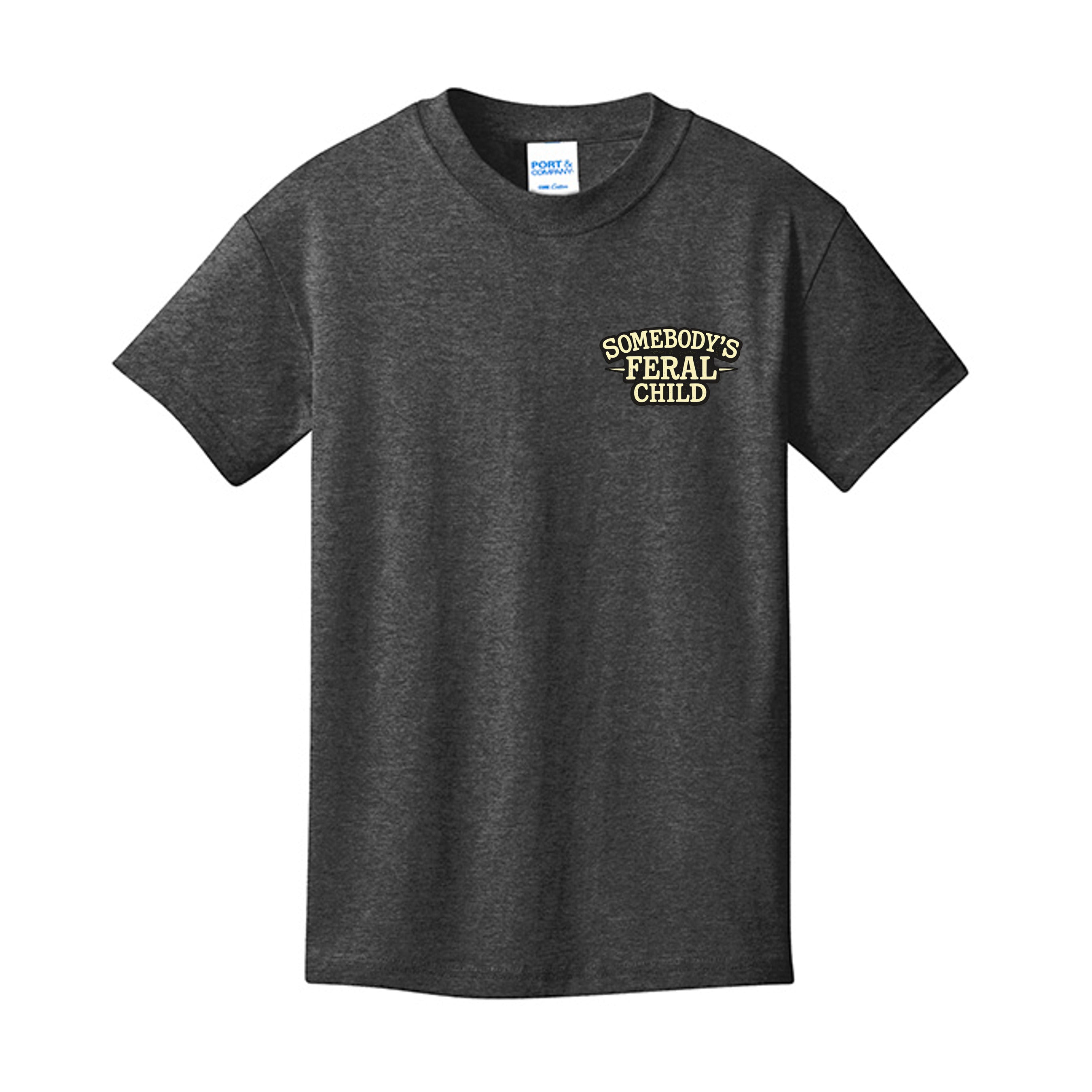 Dark Heather Grey - PC54Y - FRONT
